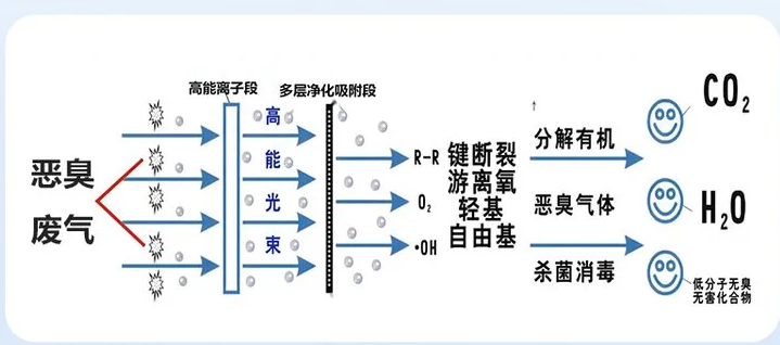空氣高效凈化除臭箱原理 空氣高效凈化除臭箱原理